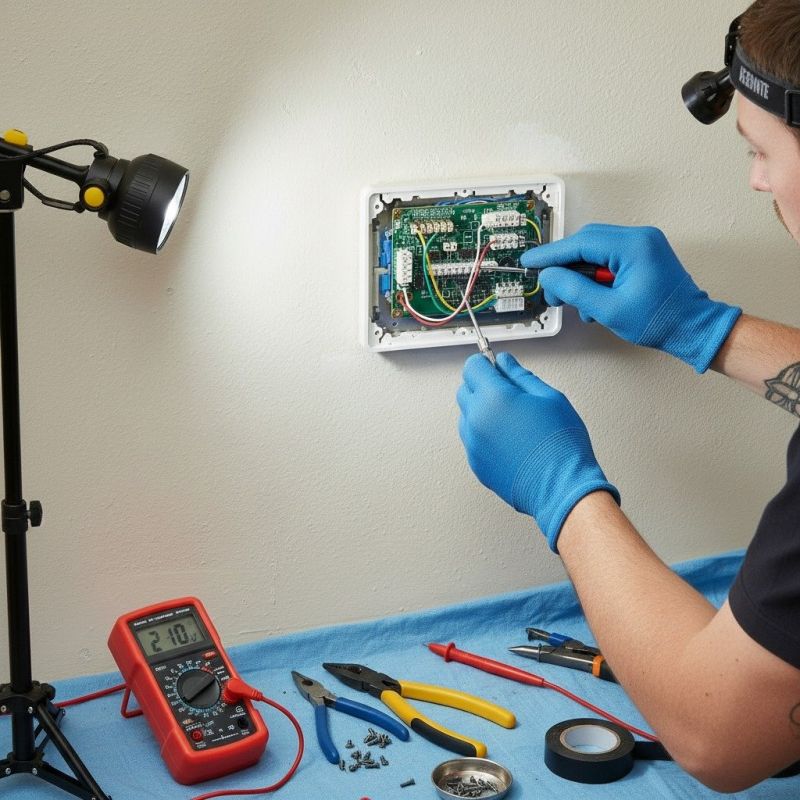 Hvac Thermostat Repair detail