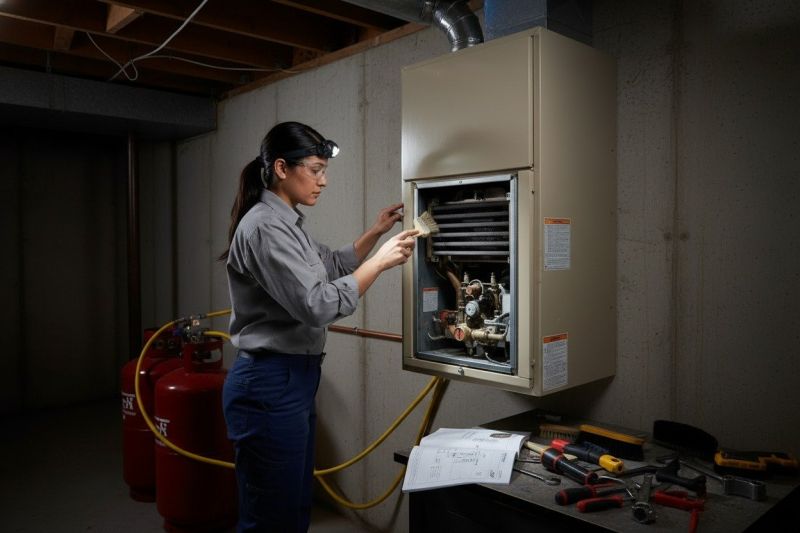 Propane Boiler Repair